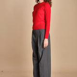 girocollo basic MIL46 25726 ROSSO milaura 