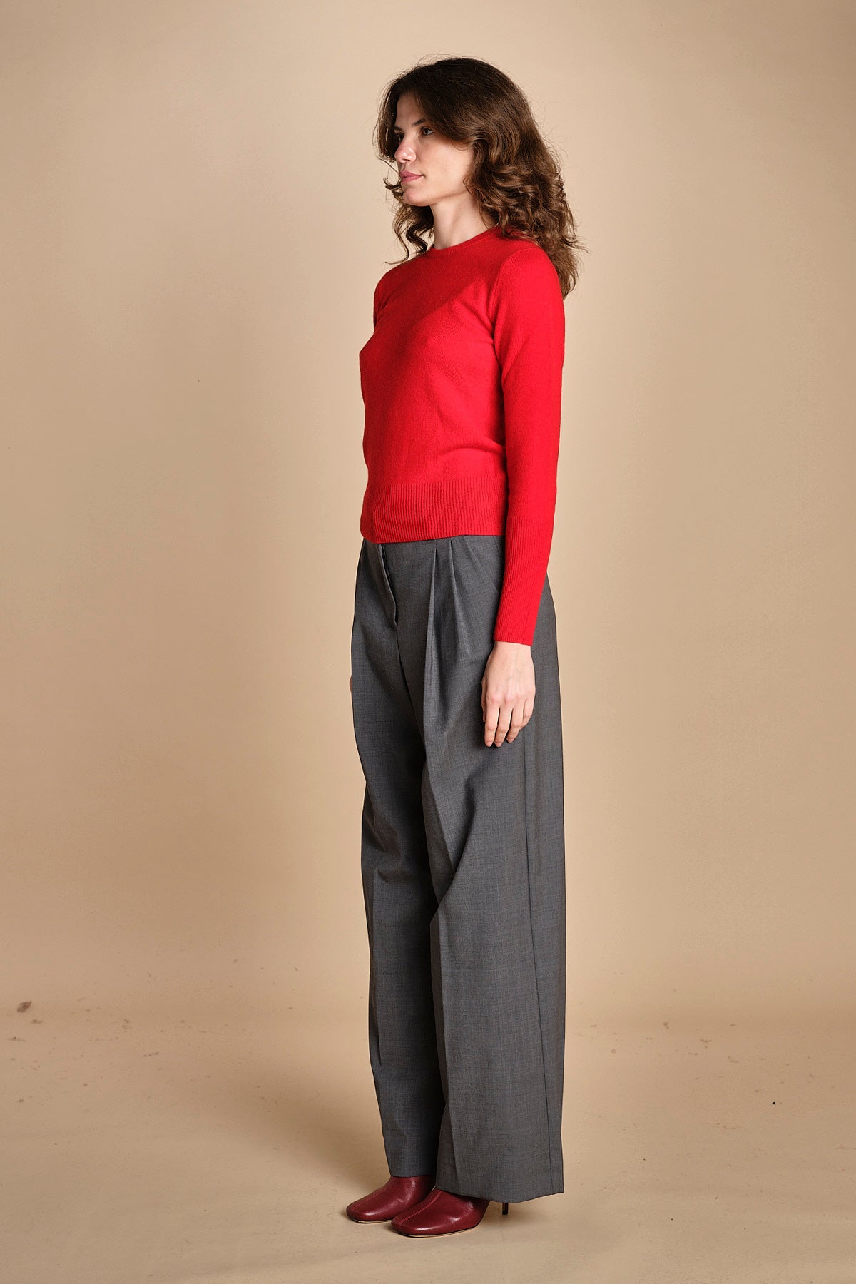 girocollo basic MIL46 25726 ROSSO milaura 