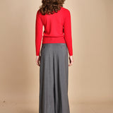 girocollo basic MIL46 25726 ROSSO milaura 