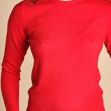 girocollo basic MIL46 25726 ROSSO milaura 