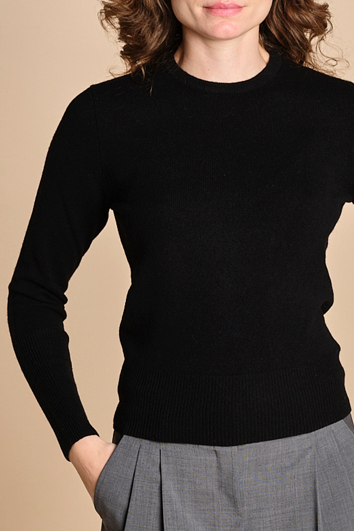 girocollo basic MIL46 Z3613S NERO milaura 