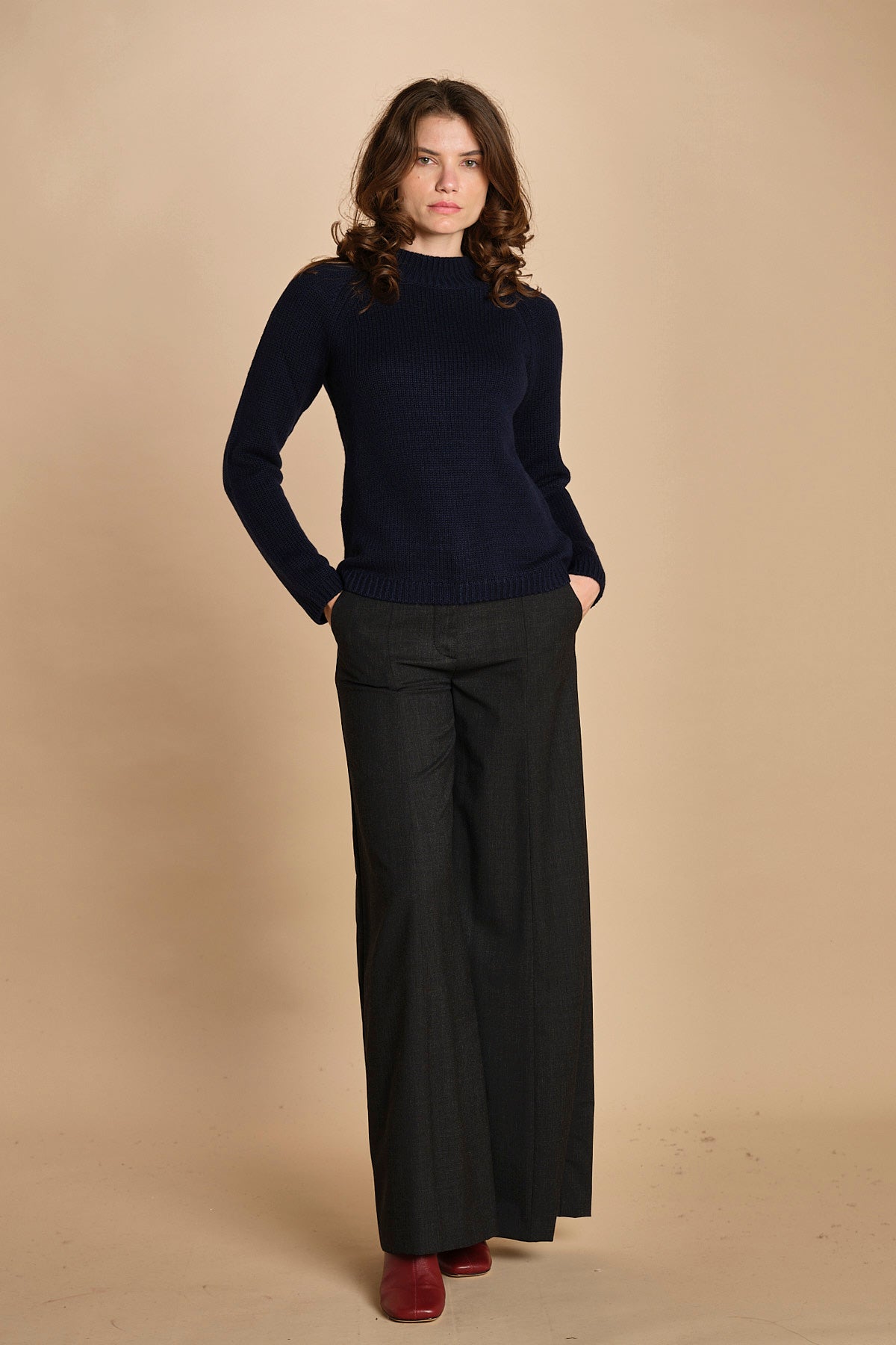 girocollo alto MIL8 25030 BLU milaura 