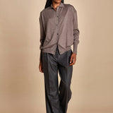 camicia over in lana merino MIL LAU20 E14043 SIGARO milaura 