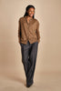 camicia over in lana merino