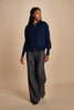 camicia over in lana merino
