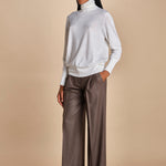 dolcevita over in lana merinos MIL LAU5 E14031 BIANCO milaura 