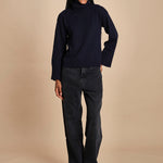 dolcevita con manica a campana by milaura. d2500895 866 BLU milaura 