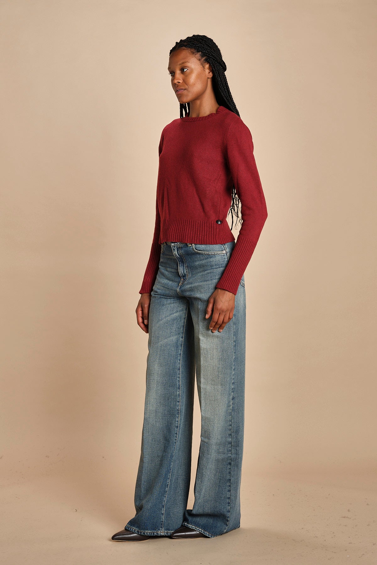 girocollo slim by milaura. d2501005 10868 BORDEAUX milaura 