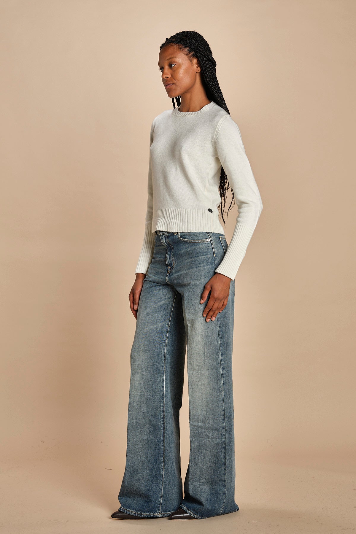 girocollo slim by milaura. d2501005 29001 BIANCO milaura 