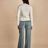girocollo slim by milaura. d2501005 29001 BIANCO milaura 