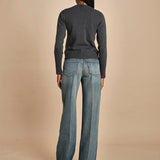 girocollo slim by milaura. d2501005 871 GRIGIO milaura 