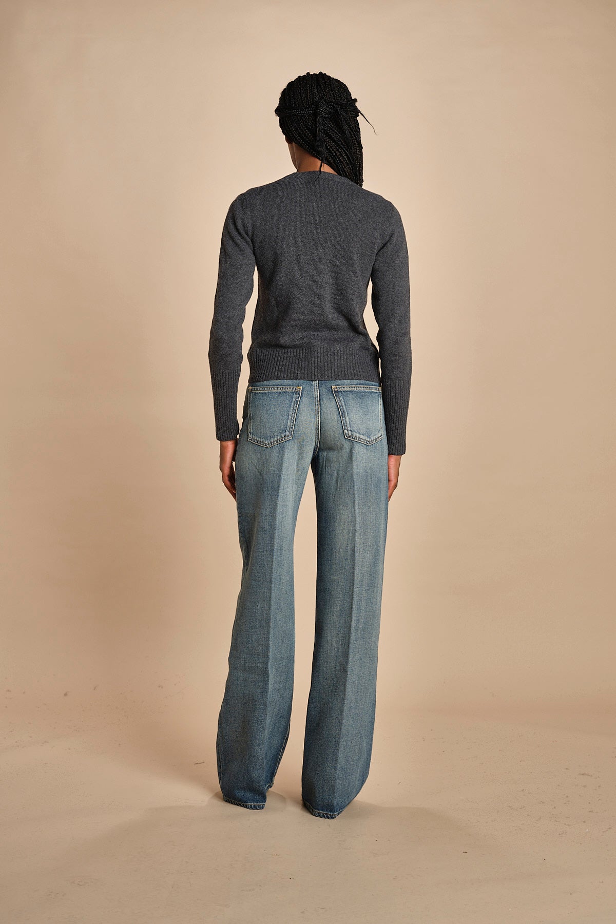 girocollo slim by milaura. d2501005 871 GRIGIO milaura 