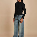girocollo slim by milaura. d2501005 872 NERO milaura 