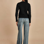 girocollo slim by milaura. d2501005 872 NERO milaura 