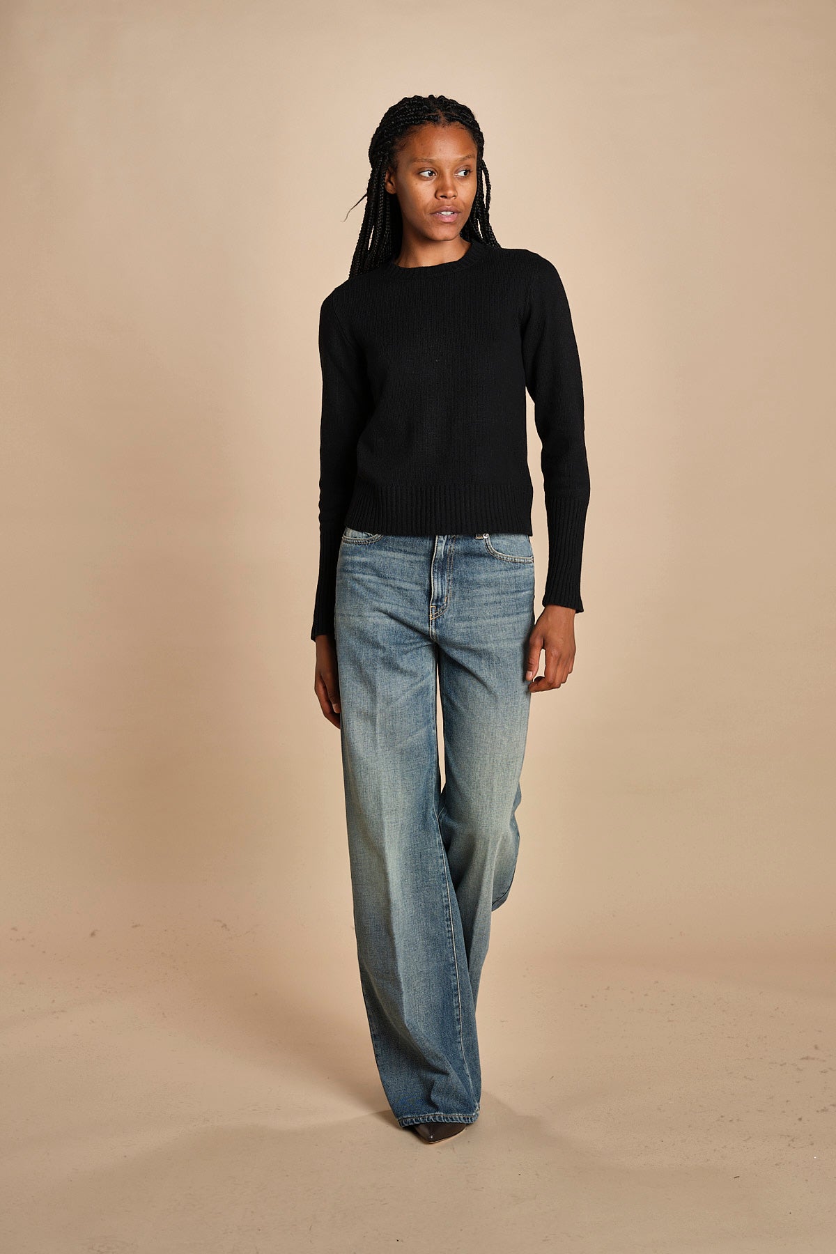 girocollo slim by milaura. d2501005 872 NERO milaura 