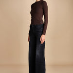 denim lungo zampa 415 THE ROLLER SNEAK 965 mother 