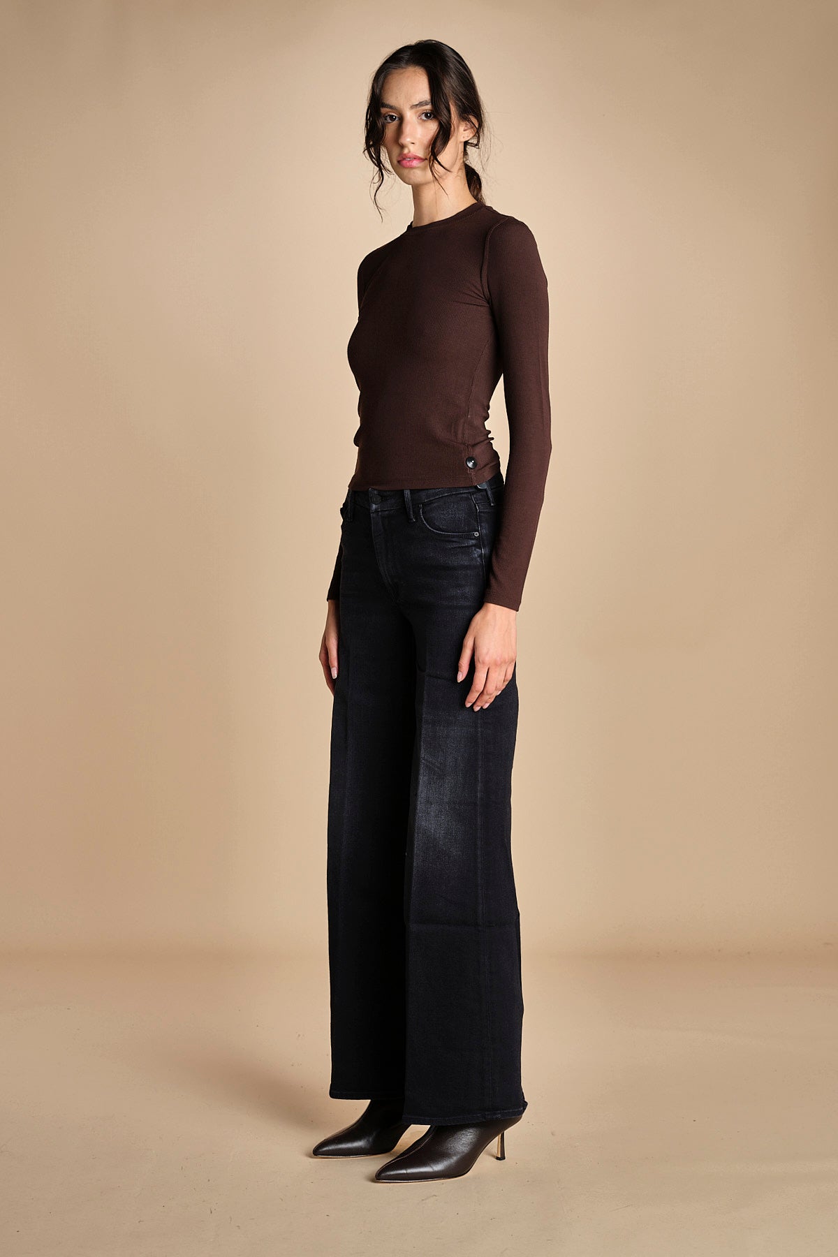 denim lungo zampa 415 THE ROLLER SNEAK 965 mother 