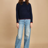 denim loose diritto 10798 THE SPINNER ZIP SNEAK 1351_A mother 