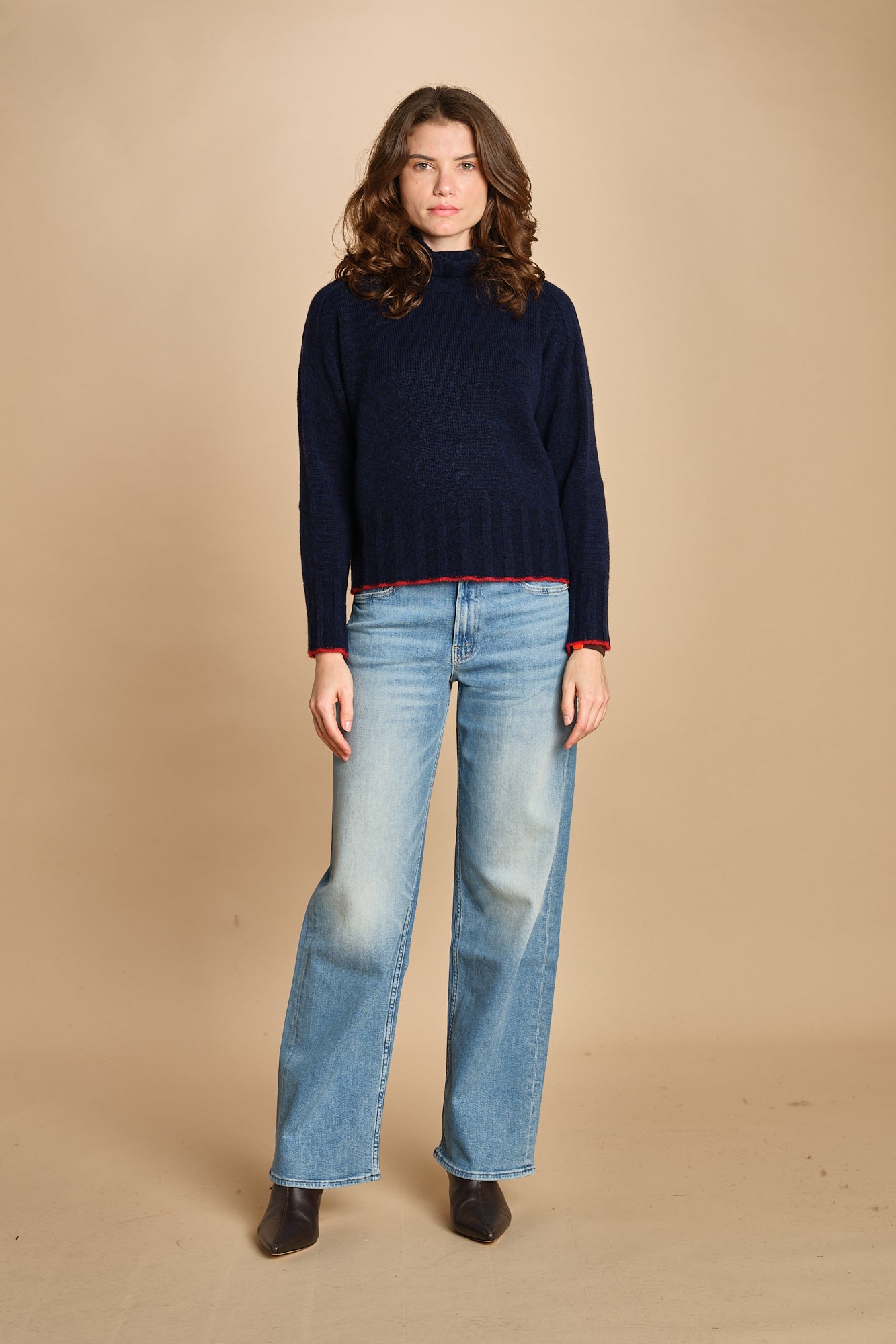 denim loose diritto 10798 THE SPINNER ZIP SNEAK 1351_A mother 