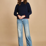 denim loose diritto 10798 THE SPINNER ZIP SNEAK 1351_A mother 