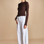 denim banana 11326-1378 THE FULL PIPE ANKLE 1378 mother 