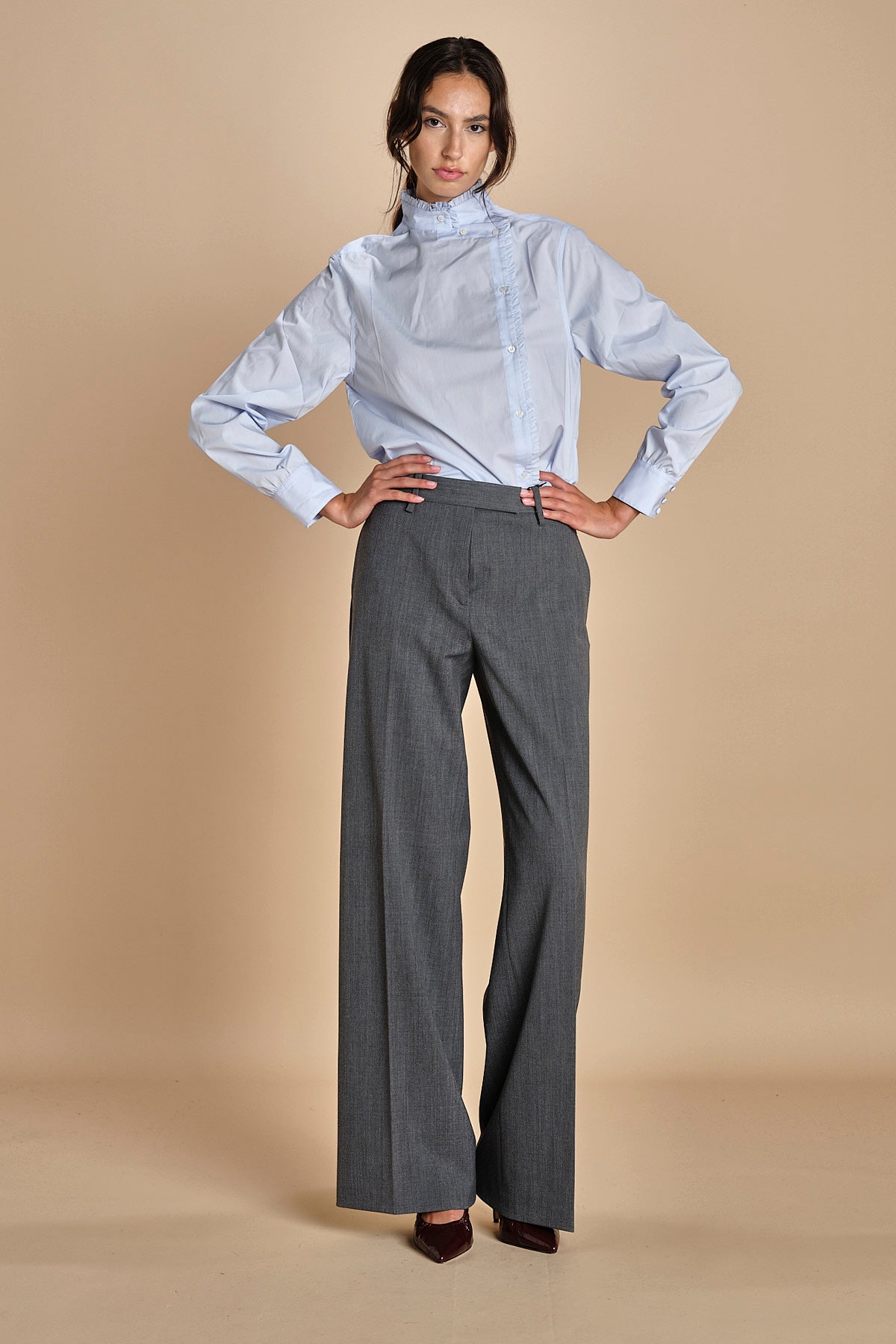 pantalone in gabardina B0423047 8737 n21 