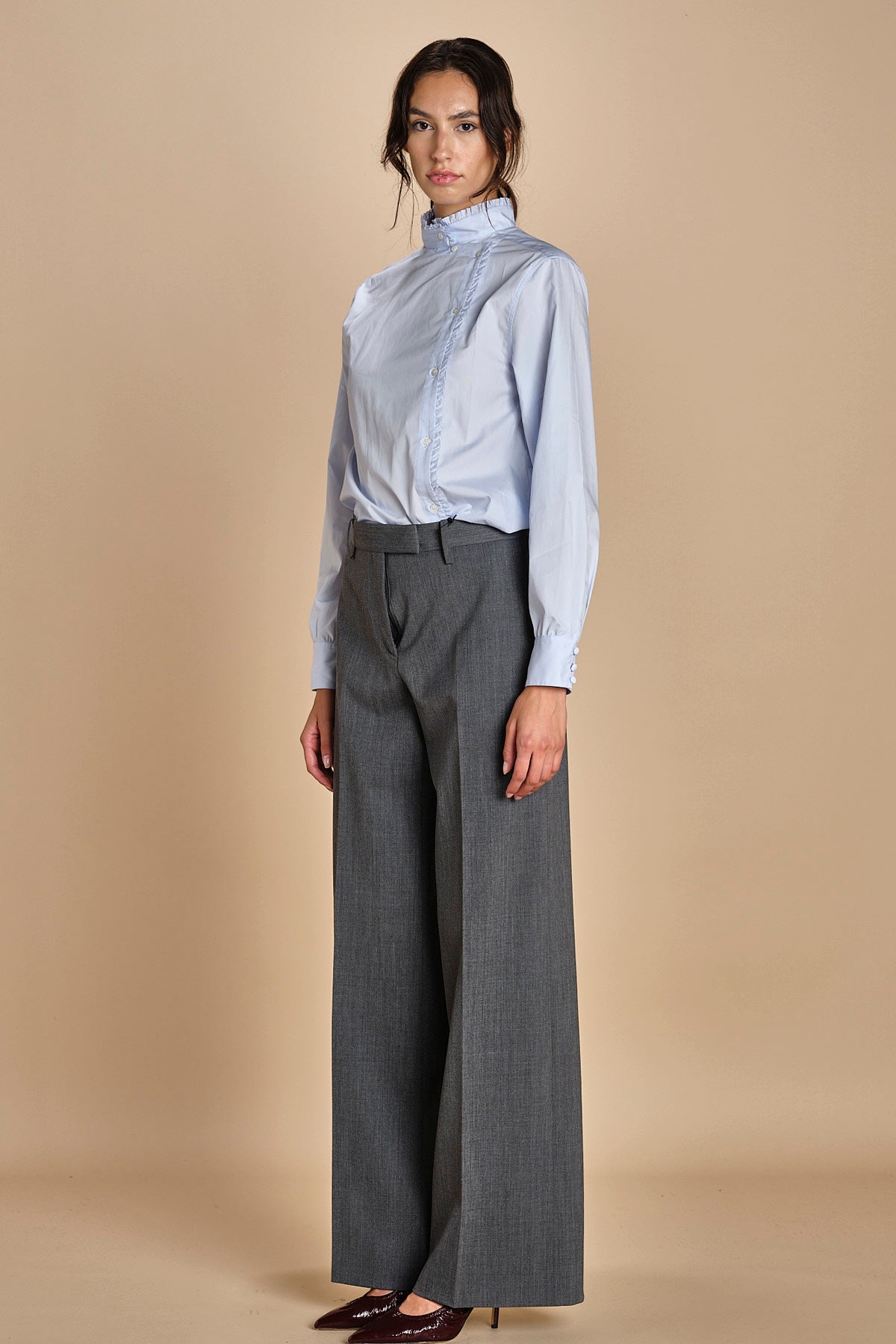 pantalone in gabardina B0423047 8737 n21 