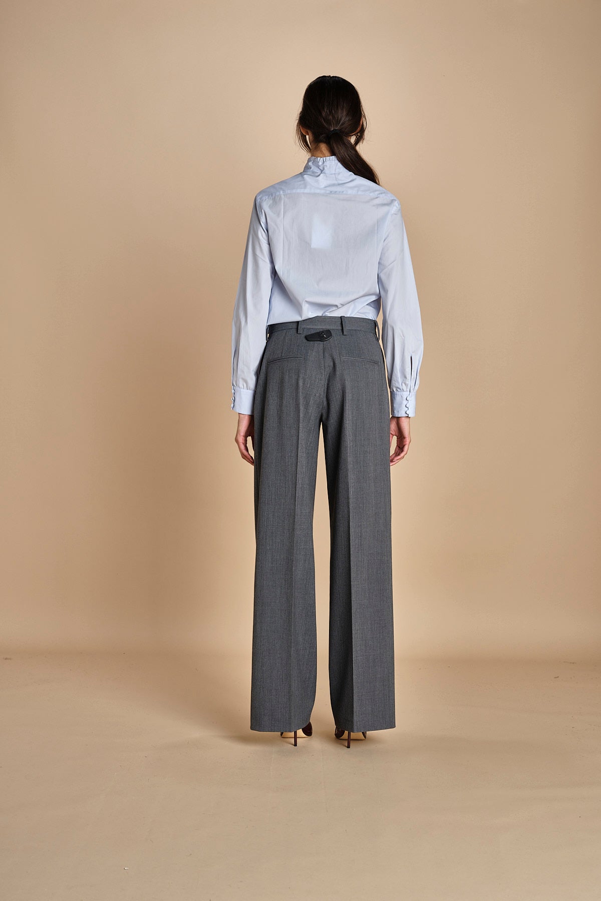 pantalone in gabardina B0423047 8737 n21 