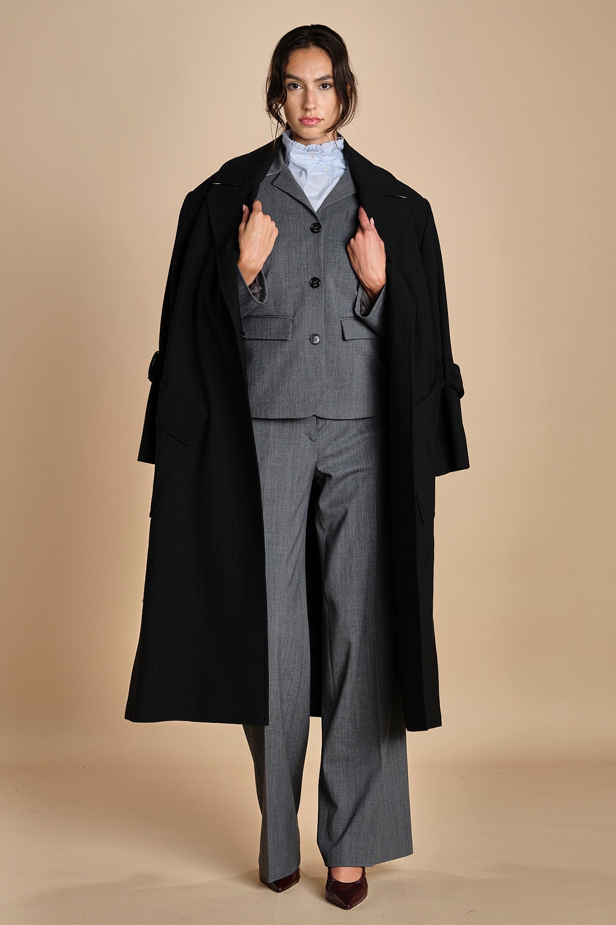 pantalone in gabardina B0423047 8737 n21 