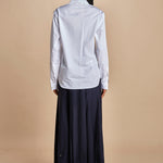 camicia uomo con tasca ricamata G02101321101 BIANCO n21 
