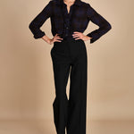camicia a quadri con taschine G0513081 Q291 n21 