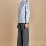 camicia con rouches G0710127 6311 n21 