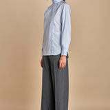 camicia con rouches G0710127 6311 n21 