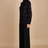 camicia a quadri con rouches G0743081 Q291 n21 