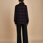 camicia a quadri con rouches G0743081 Q291 n21 