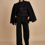 camicia a quadri con rouches G0743081 Q291 n21 