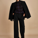 camicia a quadri con rouches G0743081 Q291 n21 