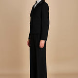 blazer gessato con tre bottoni L0125248 R911 n21 