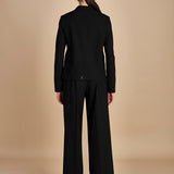 blazer gessato con tre bottoni L0125248 R911 n21 