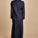 blazer over doppiopetto L02130166479 BLU n21 
