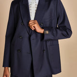 blazer over doppiopetto L02130166479 BLU n21 