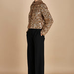 giacca corta in paillettes L0245265 M301 n21 