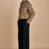 giacca corta in paillettes L0245265 M301 n21 