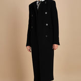 cappotto lungo doppiopetto N0214602 9000 n21 
