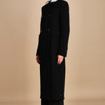 cappotto lungo doppiopetto N0214602 9000 n21 