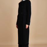 cappotto lungo doppiopetto N0214602 9000 n21 