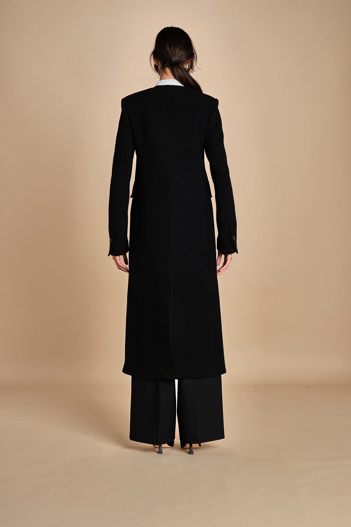 cappotto lungo doppiopetto N0214602 9000 n21 