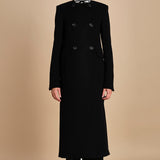 cappotto lungo doppiopetto N0214602 9000 n21 
