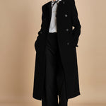 cappotto lungo doppiopetto N0214602 9000 n21 