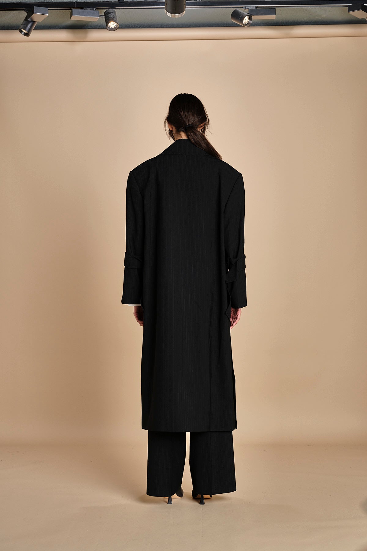 tremch gessato in gabardine N0425248 R911 n21 